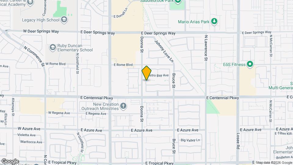 6446 N Sierra Sands St Map and Location Details
