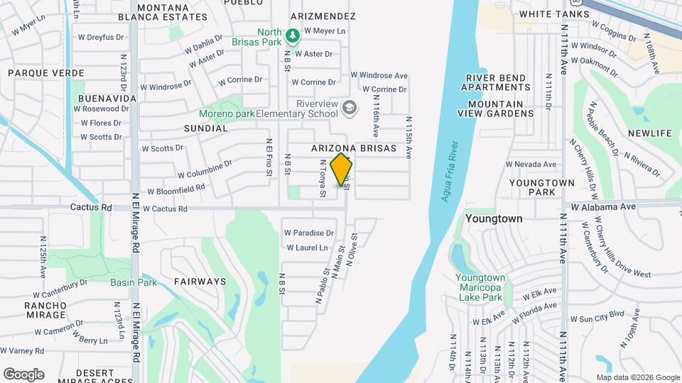 12329 N Pablo St Map and Location Details