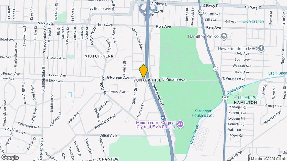 983 E Person Ave Map and Location Details