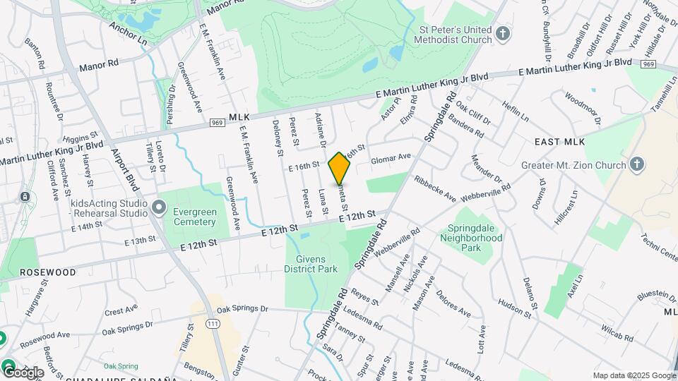 1304 Cometa St Map and Location Details