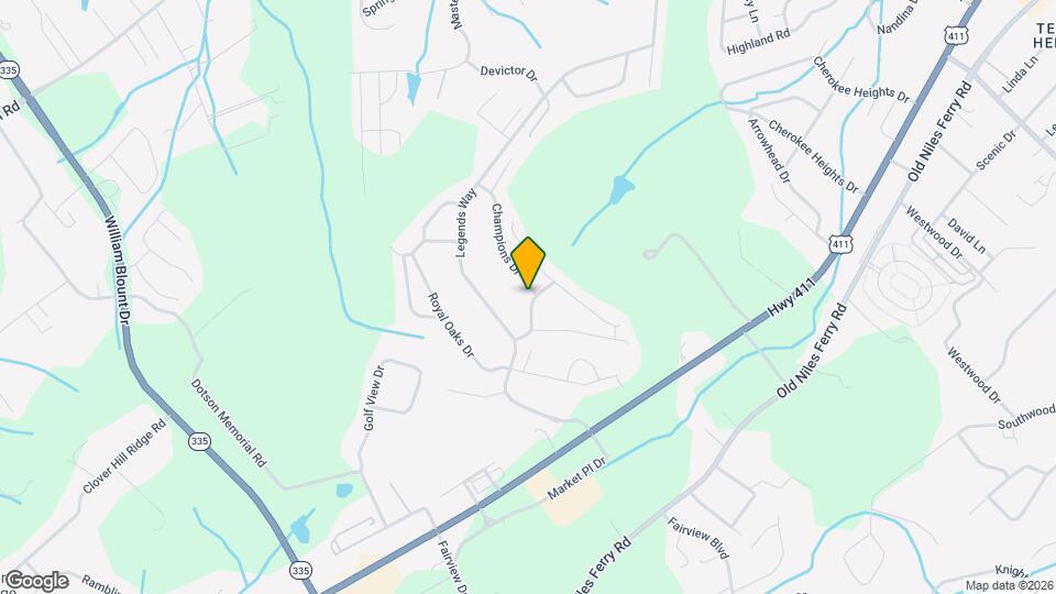 3003 Champions Dr Map and Location Details