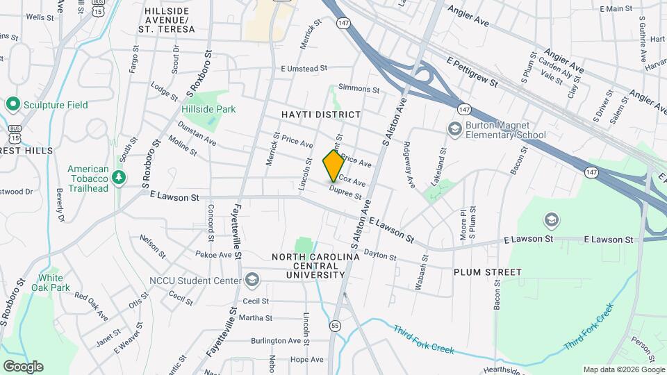 803 Dupree St Mapa y Detalles de la Ubicación