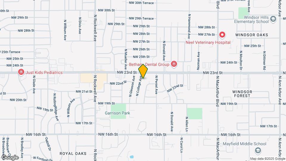 2300 N College Ave Map and Location Details