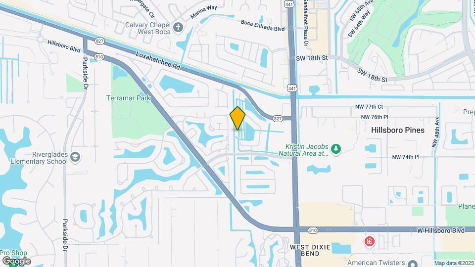 7623 NW 60th Ln Map and Location Details
