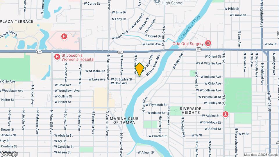 4110 N River View Ave Map and Location Details