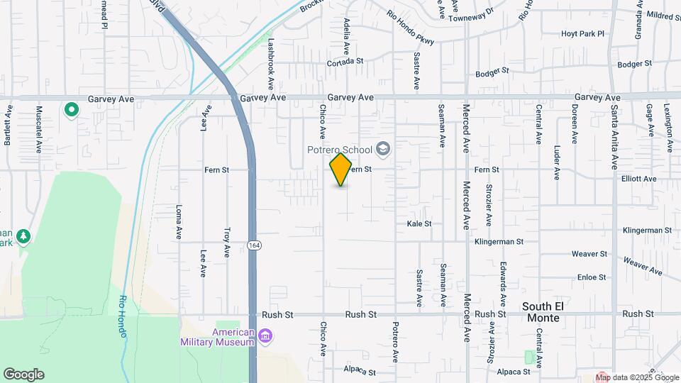 2523 Adelia Ave Map and Location Details