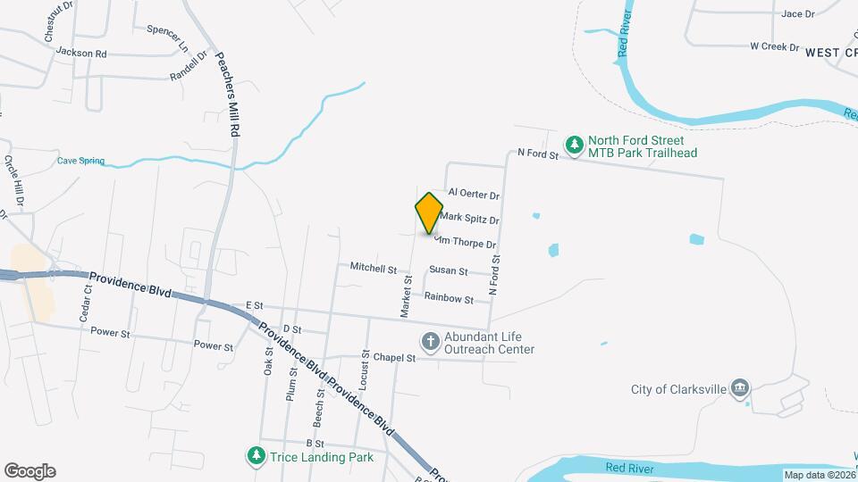 226 Jim Thorpe Dr Map and Location Details