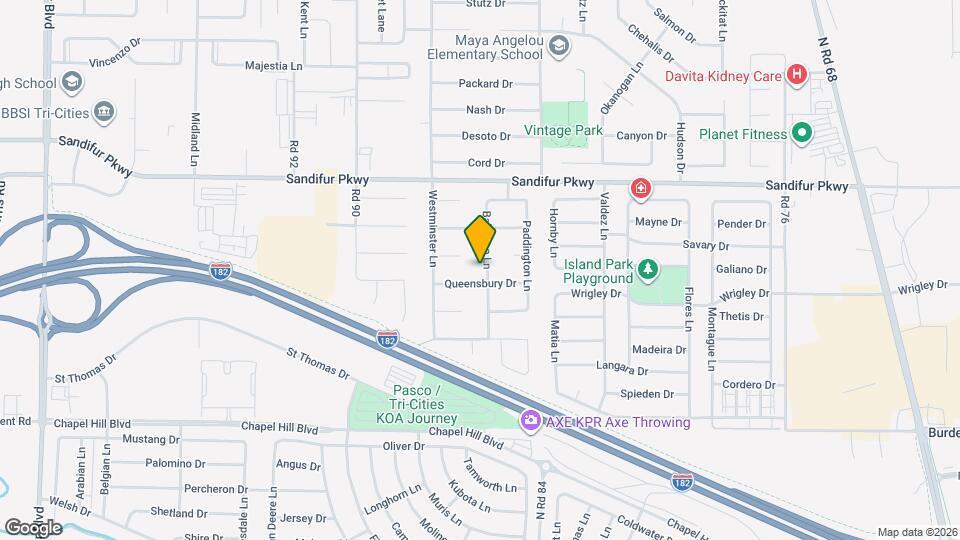 5312 Bakerloo Ln Map and Location Details