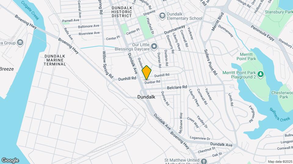 6800 Dunbar Rd Map and Location Details