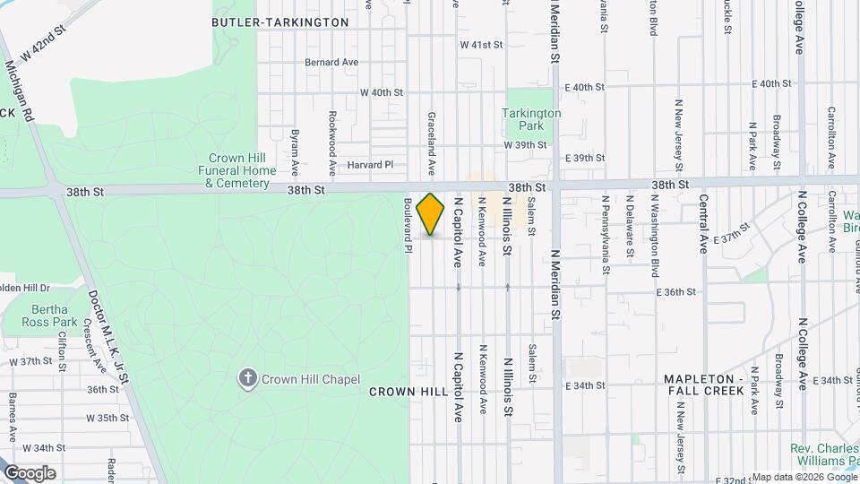 3662 Graceland Ave Map and Location Details