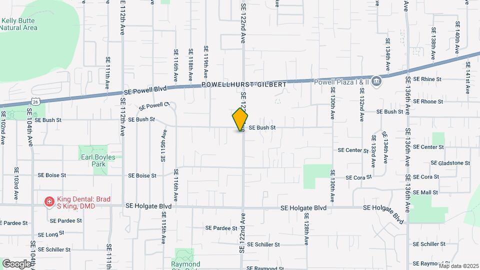 3813 SE 122nd Ave Map and Location Details