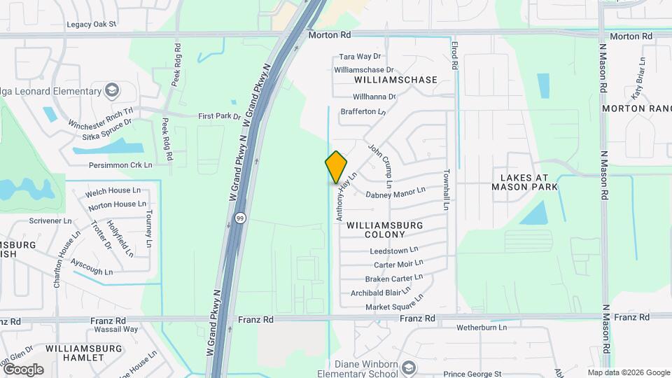 2423 Anthony-Hay Ln Map and Location Details