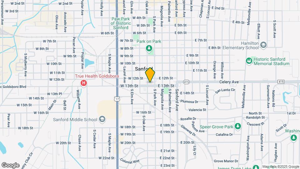110 W 13th St Map and Location Details