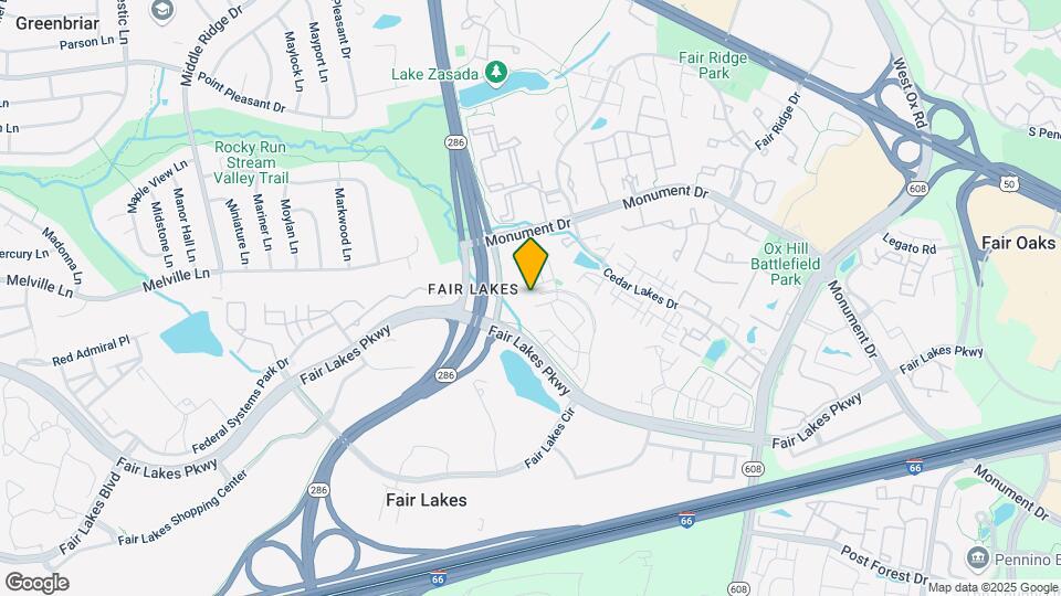 Fair Lakes Senior Living Map and Location Details