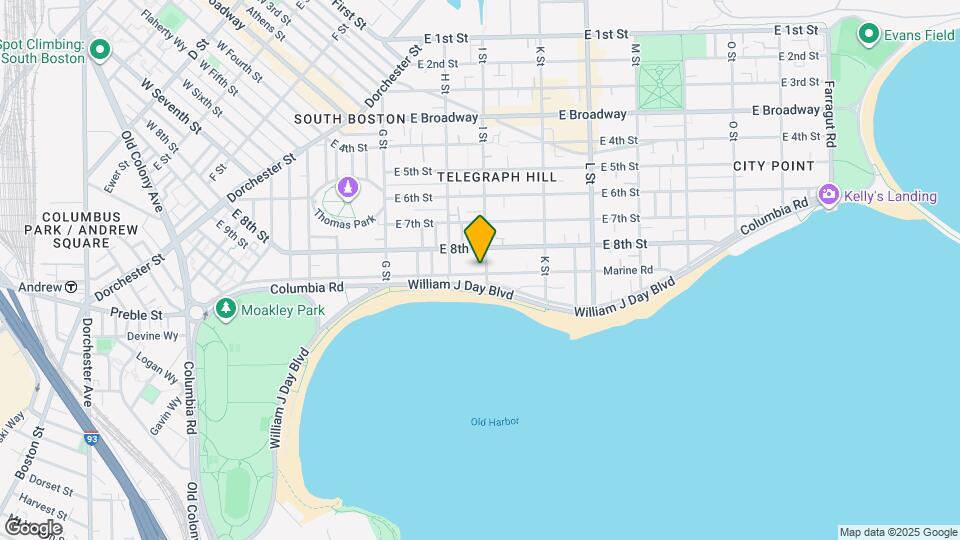 1518 Columbia Rd, Unit 3 Mapa y Detalles de la Ubicación