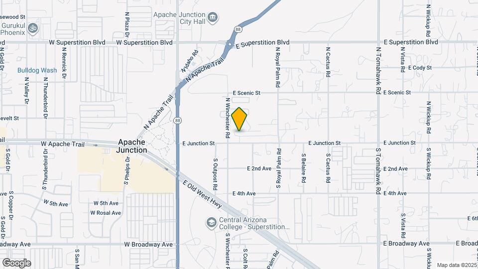 Sunset Vista Estates Map and Location Details