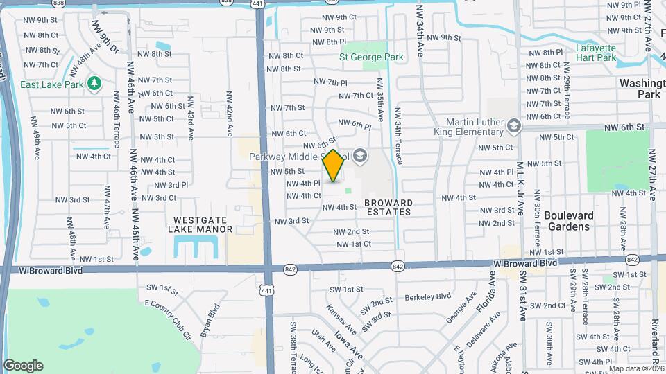 3730 NW 4th Pl Mapa y Detalles de la Ubicación