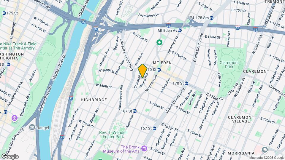 1329 Inwood Ave Map and Location Details