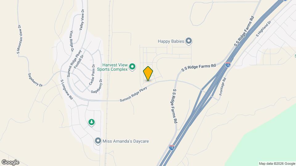 1208 Summit Ridge Pkwy Map and Location Details