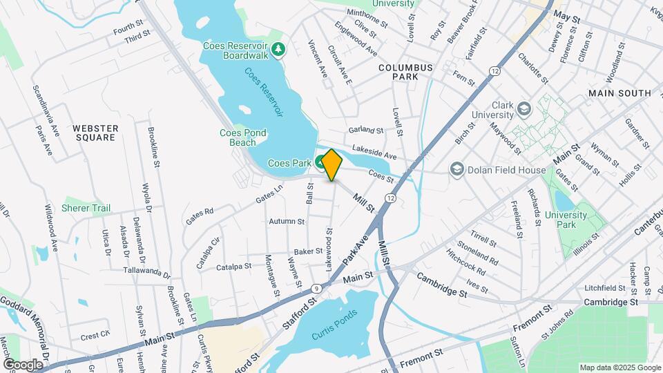 111 Lakewood St Map and Location Details