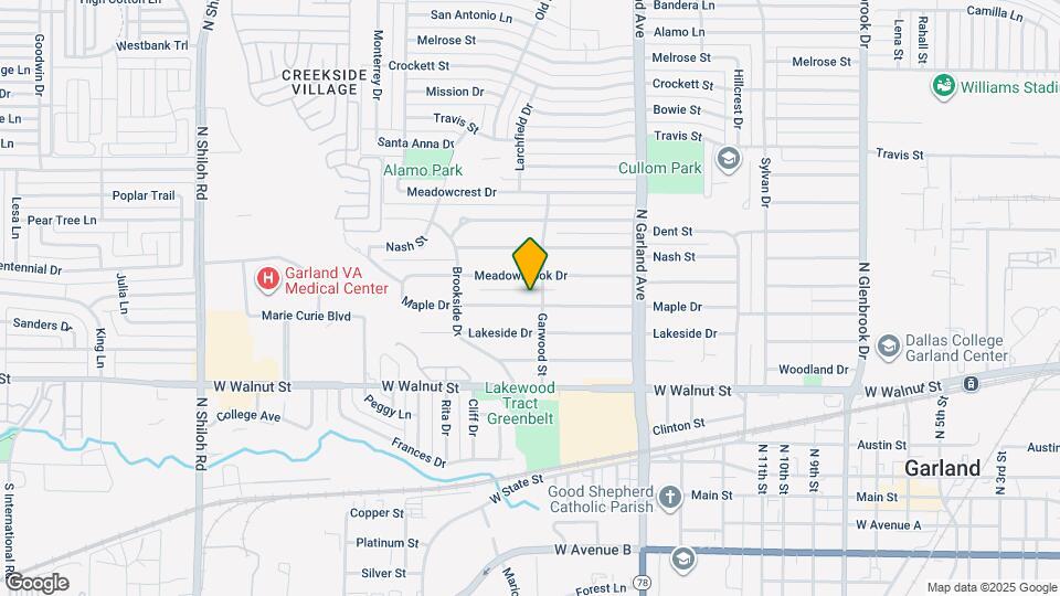 1505 Maple Dr Map and Location Details