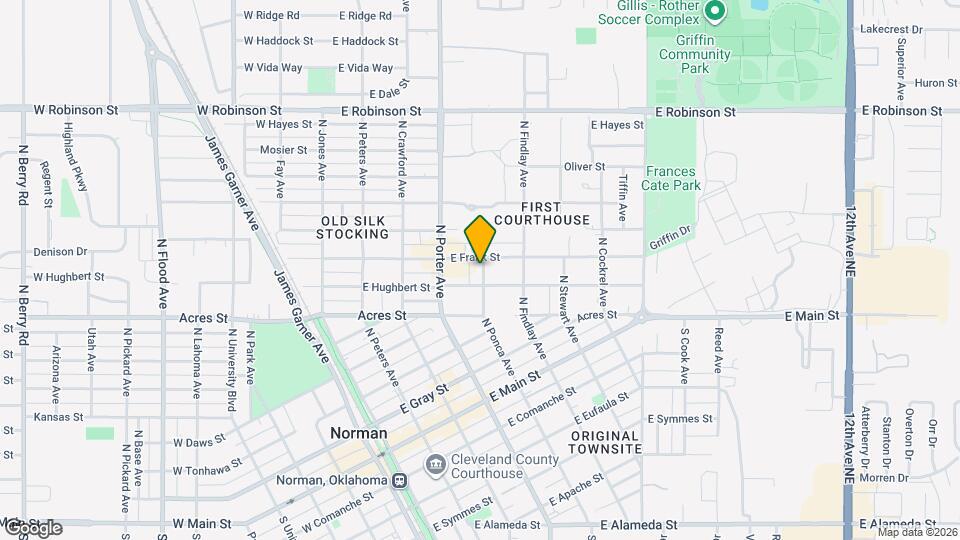 516 N Ponca Ave Map and Location Details