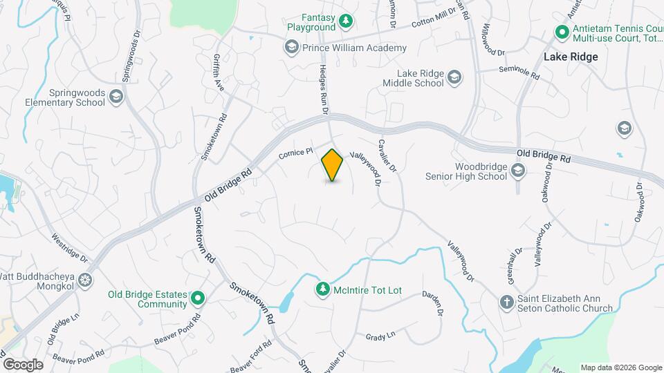 12509 Lolly Post Ln, Unit Walk Out Basement Map and Location Details