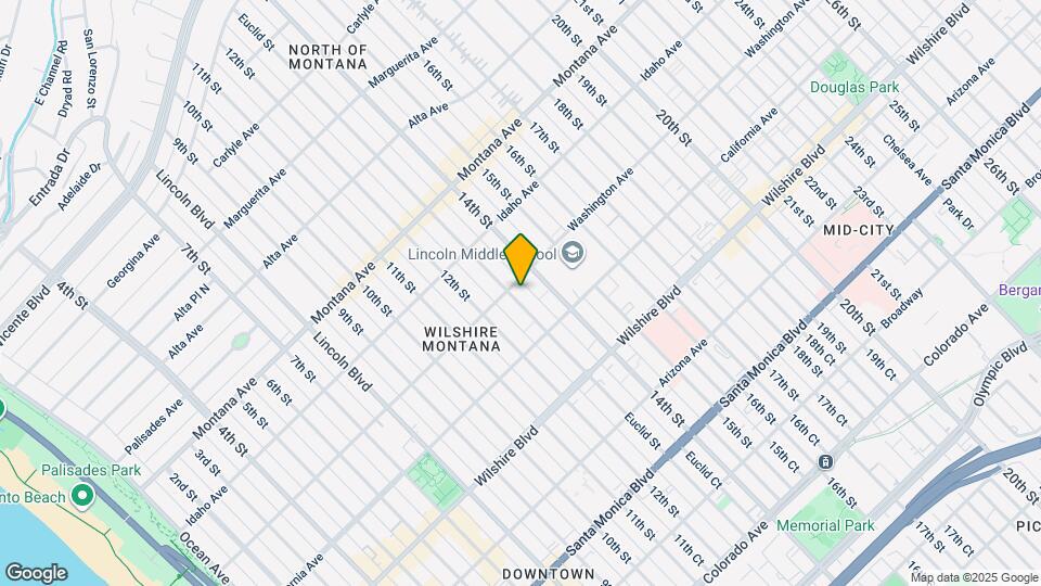 1007 Euclid St Map and Location Details
