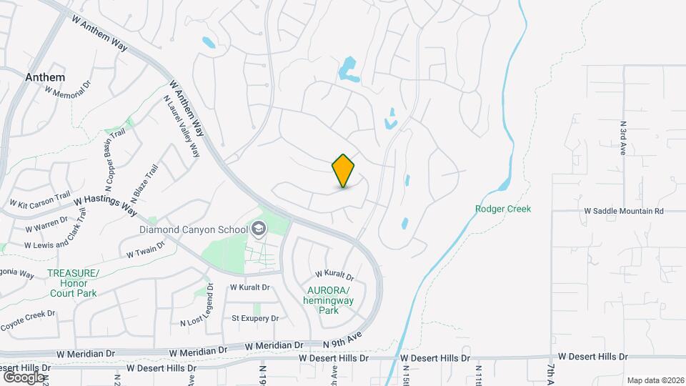 1663 W Morse Dr Map and Location Details