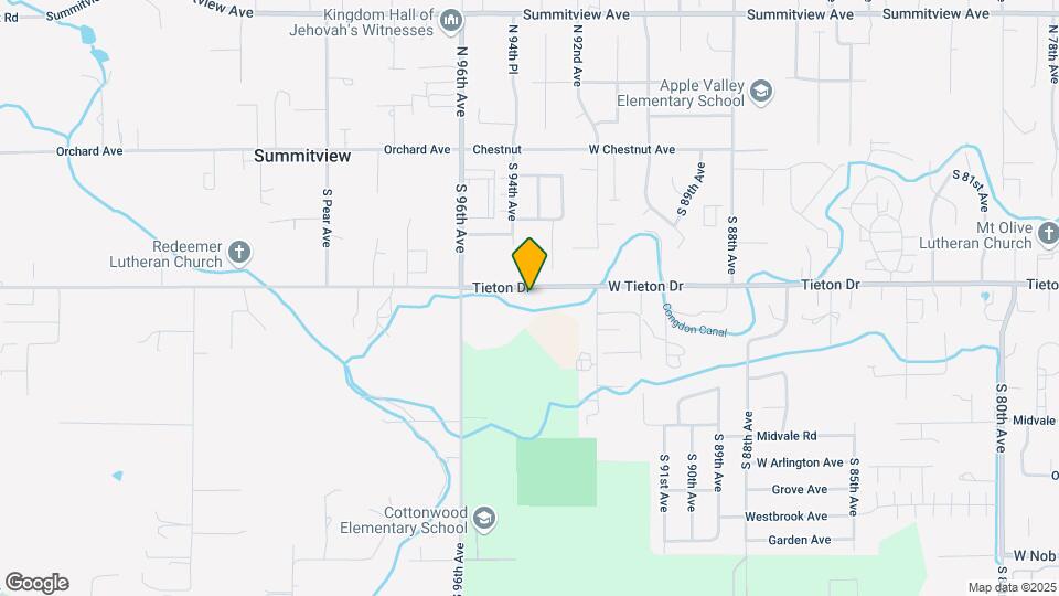 9312 Tieton Dr Map and Location Details