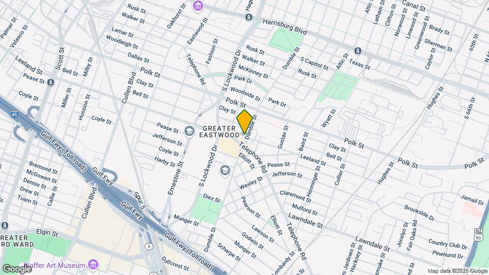 1502 Dumble St Mapa y Detalles de la Ubicación