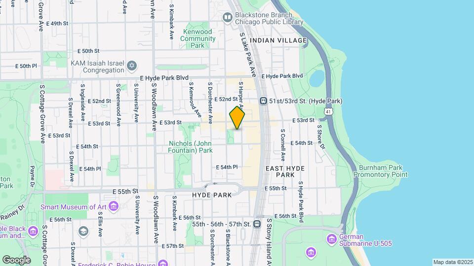 5320-5324 S Harper Ave Map and Location Details