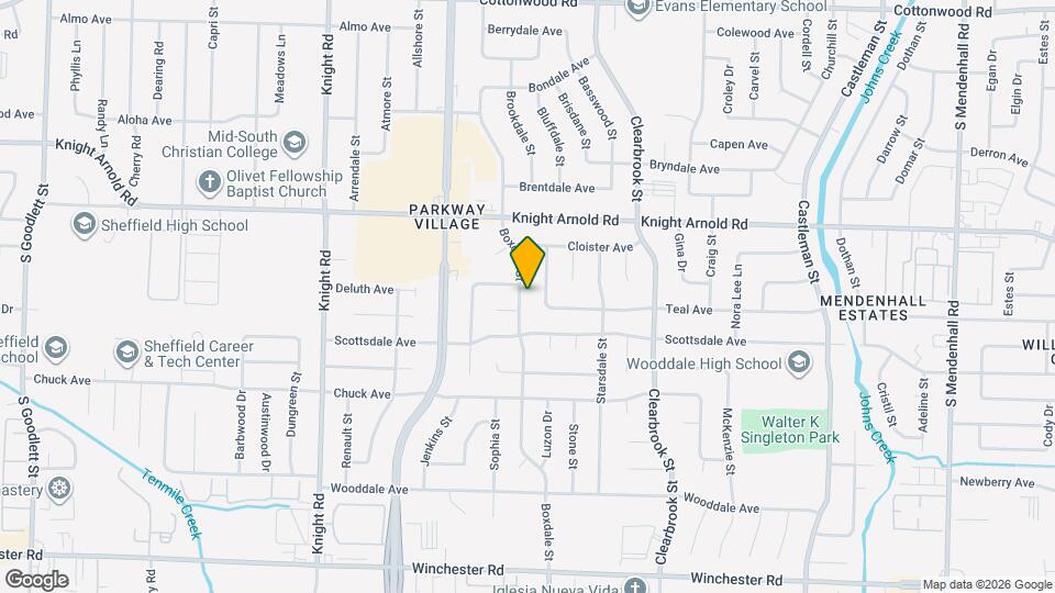 3240 Boxdale St Map and Location Details