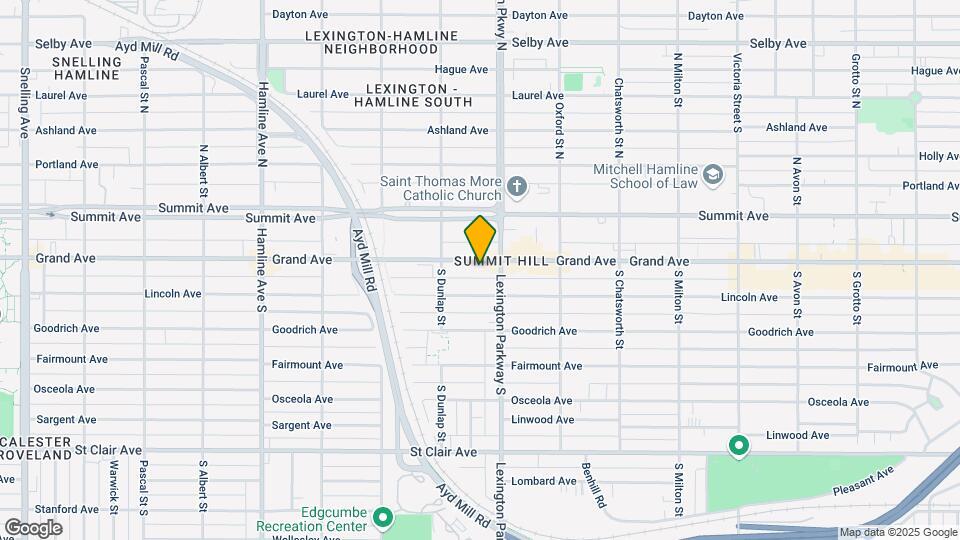 1120 Grand Ave Map and Location Details