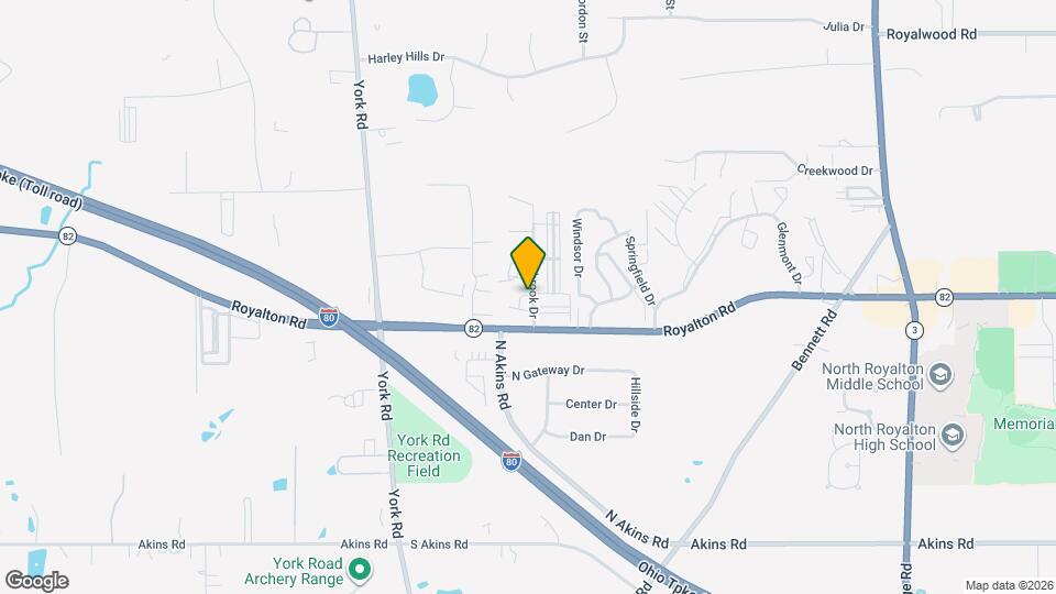 13856 Oakbrook Dr Mapa y Detalles de la Ubicación