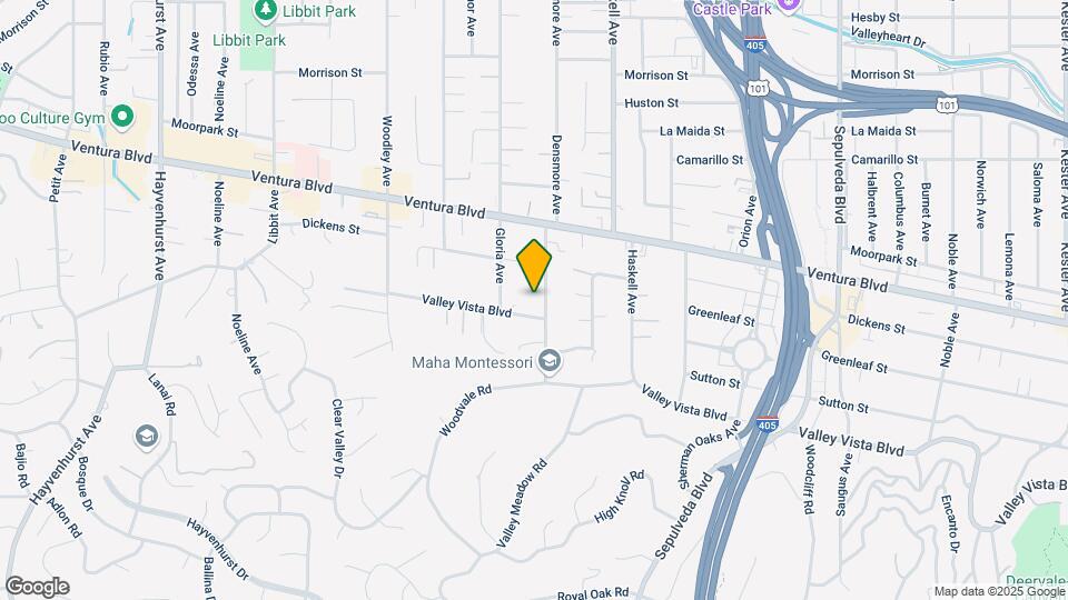 4519 Densmore Ave Map and Location Details