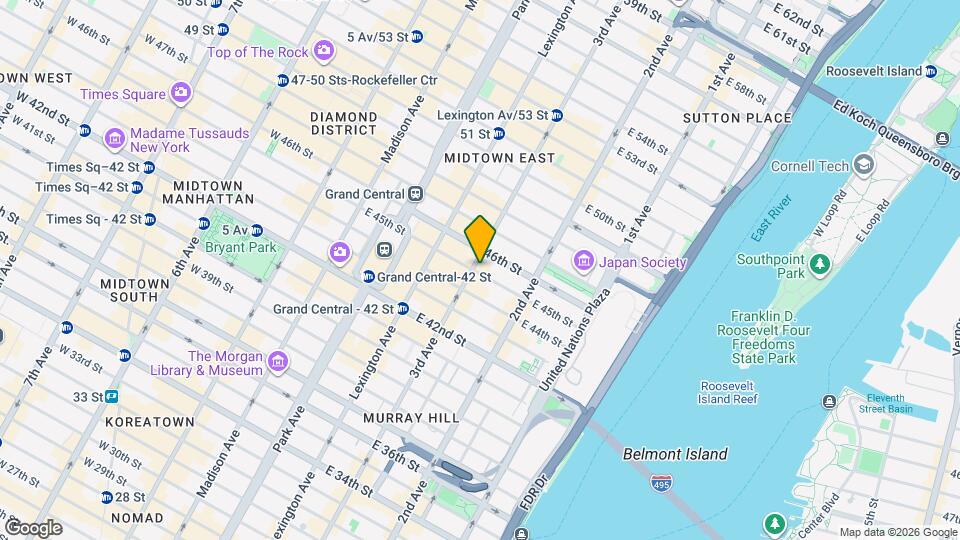 723 Third Avenue, Unit 3F Map and Location Details