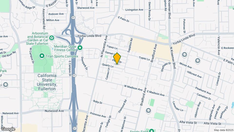 3145-3151 Quartz Ln Map and Location Details