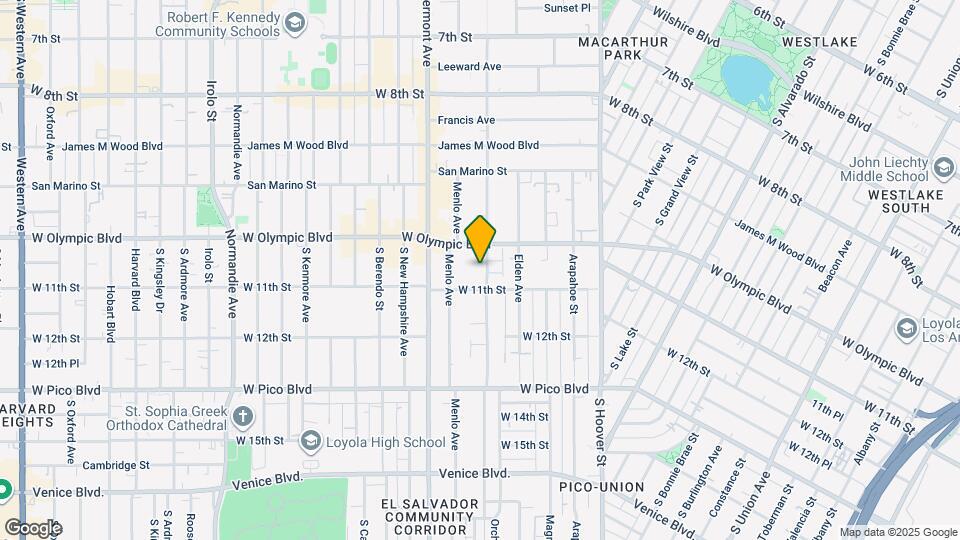 1019 Westmoreland Ave Map and Location Details