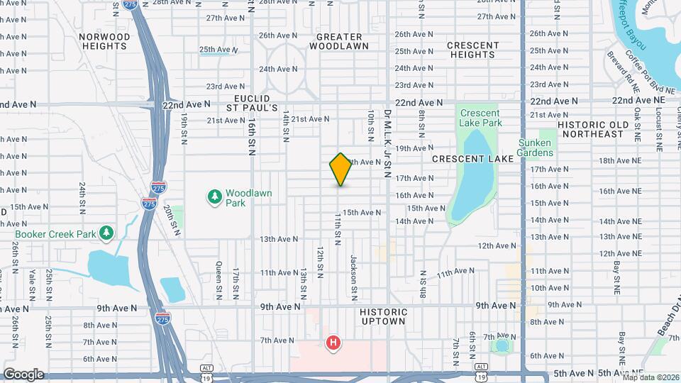 1601-1611 11th St N Map and Location Details