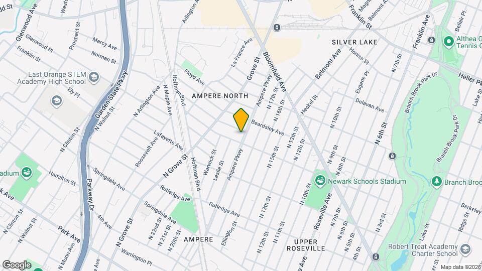 209 Ampere Pkwy Mapa y Detalles de la Ubicación
