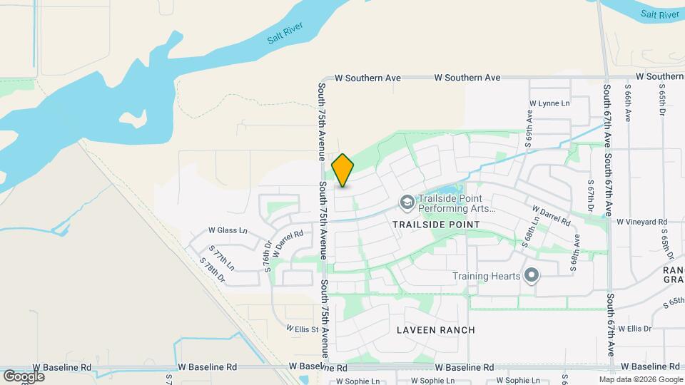 7418 W St Catherine Ave Map and Location Details