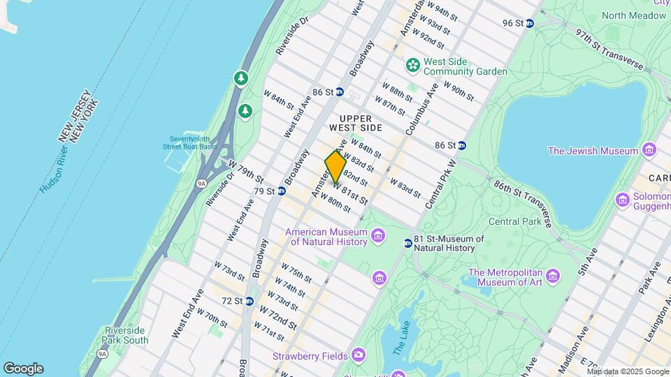 164 W 81st St Map and Location Details