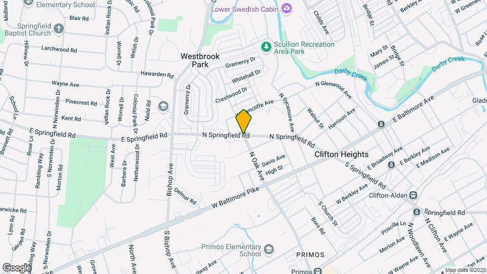 400 N Springfield Rd Map and Location Details