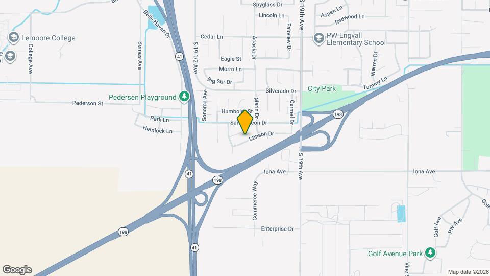 1572 Stinson Dr Map and Location Details