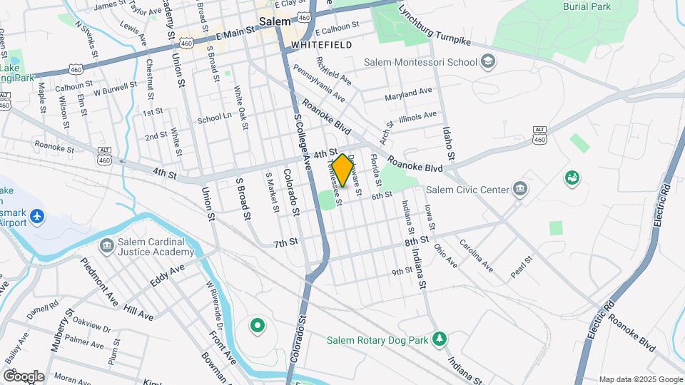 720 Tennessee St Mapa y Detalles de la Ubicación