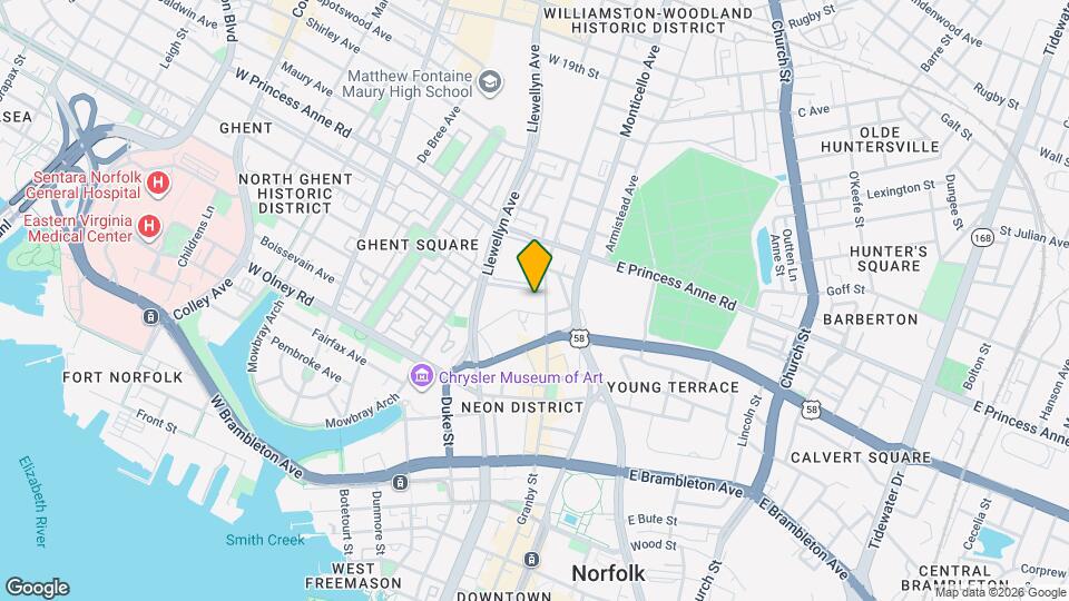 103 Westover Ave, Unit 202 Map and Location Details