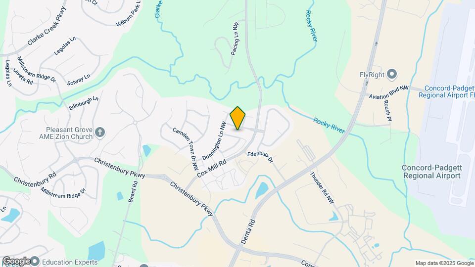 9647 Camberley Ave NW Map and Location Details