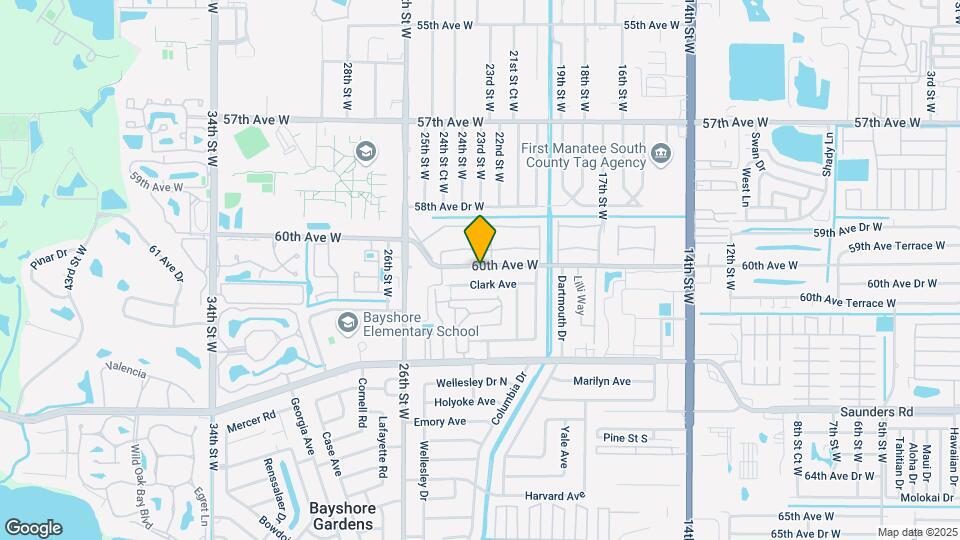 2216 Flamingo Blvd Map and Location Details