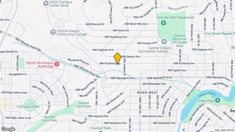 1565 NW Portland Ave Map and Location Details